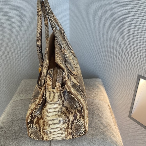 CASSINI FIRENZE JENNIFER TATTANELLI PHYTON HANDBAG - Picture 5 of 10